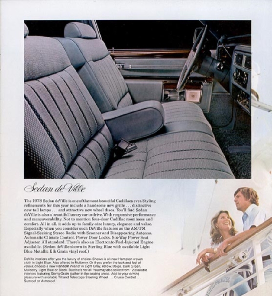 1978 Cadillac Full-Line Brochure Page 25